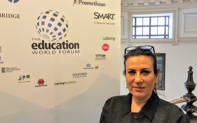Nimet Baş, Education World Forum’un davetlisi olarak Londra’daydı…