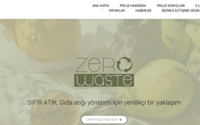Zero Waste (Sıfır Atık) Erasmus Projemizin web sitesi kullanıma açıldı.